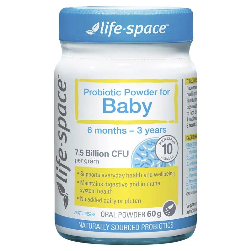 Life Space 宝宝益生菌 缓解肠道便秘湿疹助消化 粉状60克 【保质期2028/06】